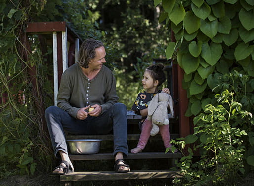 pappa skalar potatis