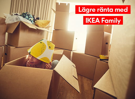 lägre ränta på bolånet med Ikea Family