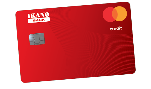 Bild på Ikano Mastercard.