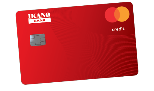 Bild på Ikano Mastercard.