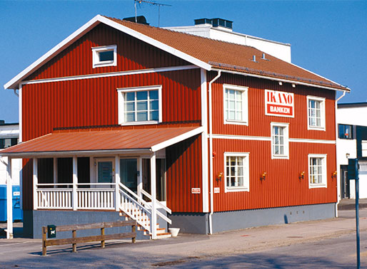 Ikano Banks första kontor.